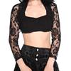 Banned - Lace Rose Bolero - Kant - Zwart Product image